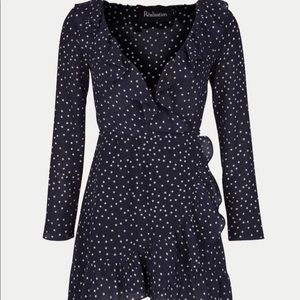 Réalisation Par Alexandra Dress Navy Sz S